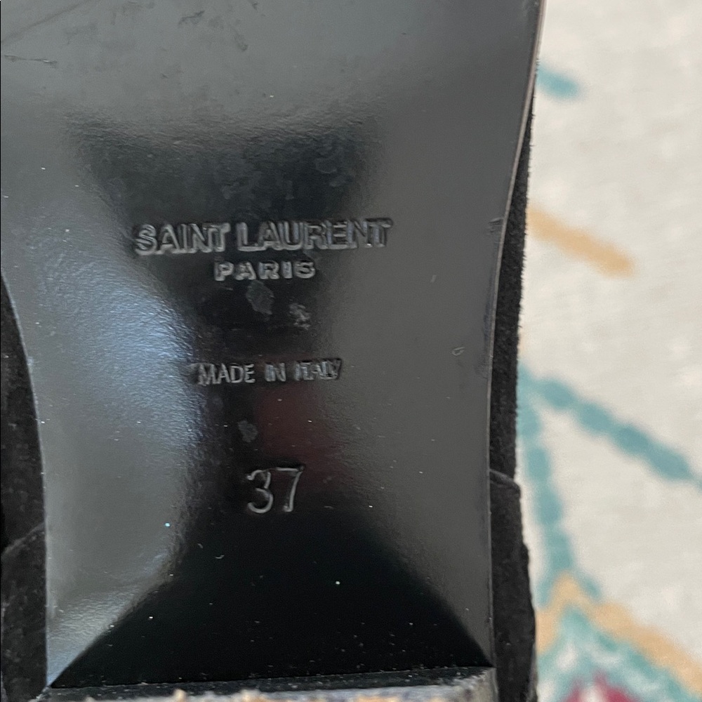 Saint Laurent Wyatt Star Ankle Chelsea boots - Picture 9 of 10
